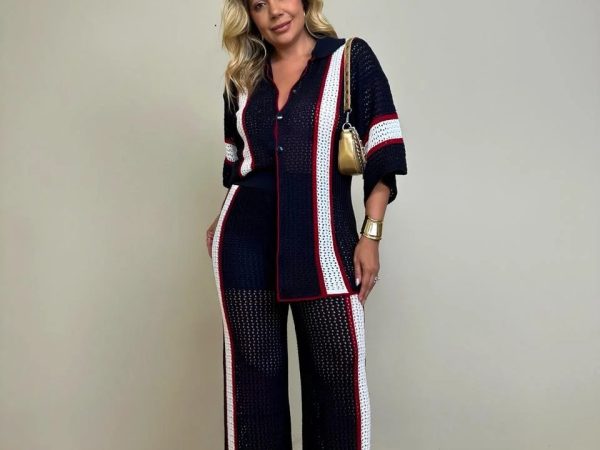 Conjunto Listrado: Aposta Certa para Looks Casuais e Elegantes